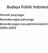 Neo Patrimonialistik Adalah